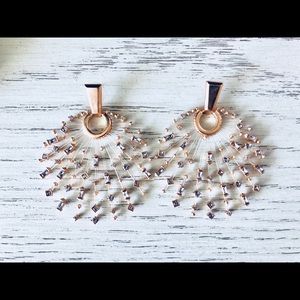 Kendra Scott Fabia Rose Gold Earrings